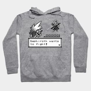 Pocket Fantasy VII - Sephiroth wants fo fight! Hoodie